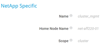 NetApp Specific NetApp Specific